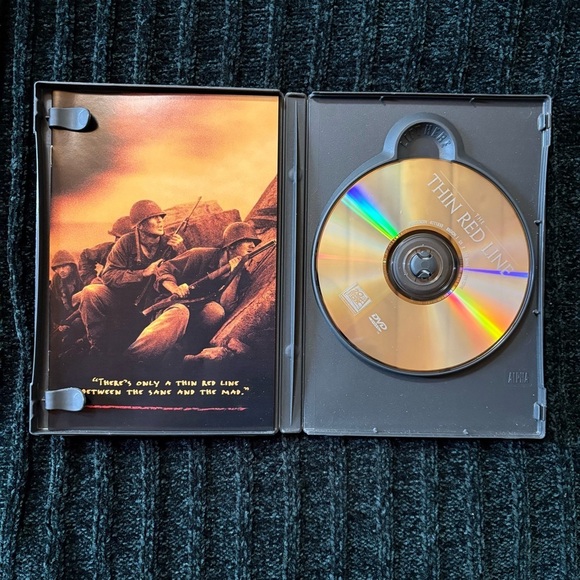 The Thin Red Line DVD Sean Pennj Adrien Brody George Clooney 1999 - Picture 3 of 3